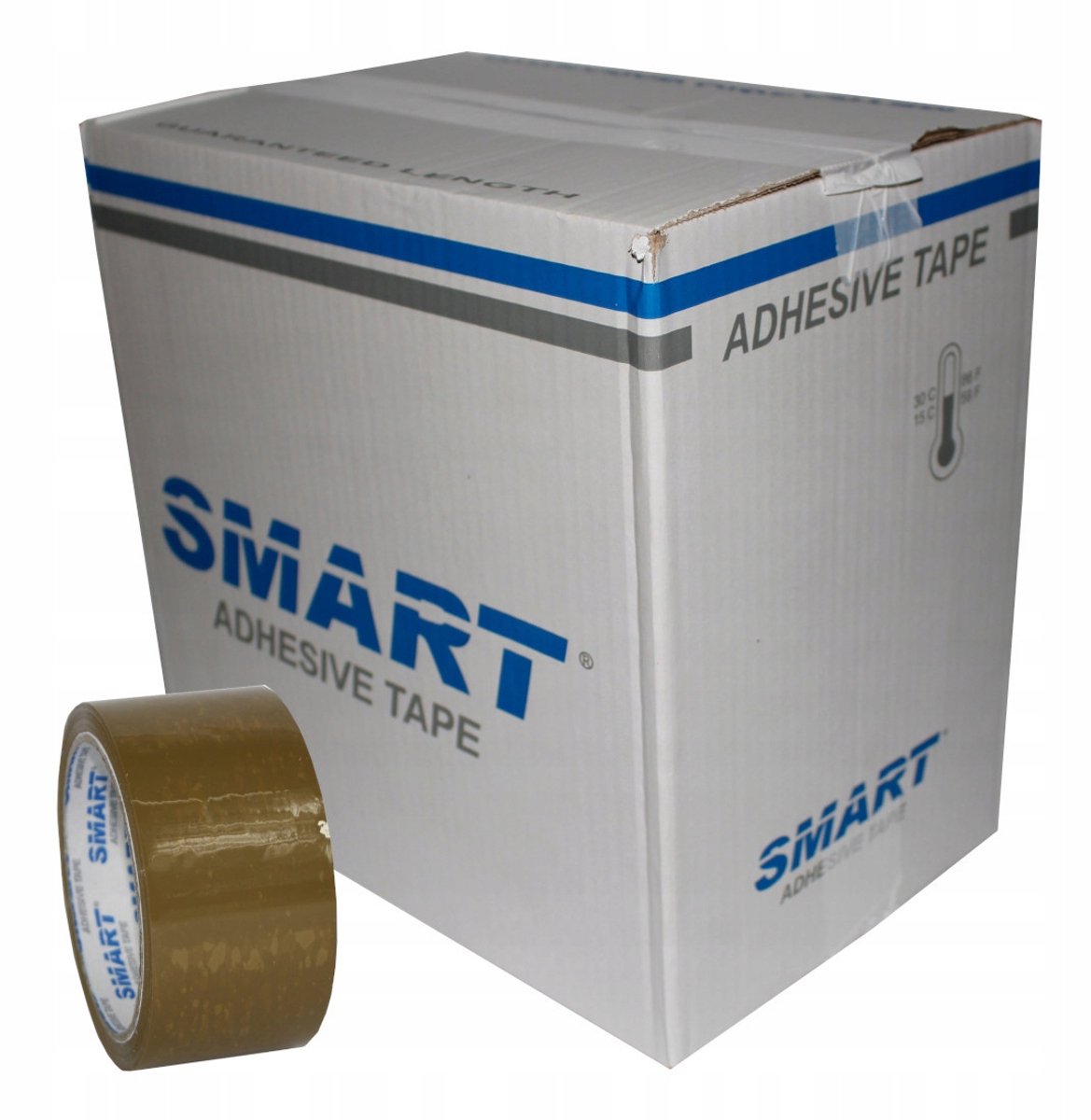 Drizzle Pakkingstape 48mm x 50y - Sterk met Kwaliteit Solvent Lijm (36 Rollen)