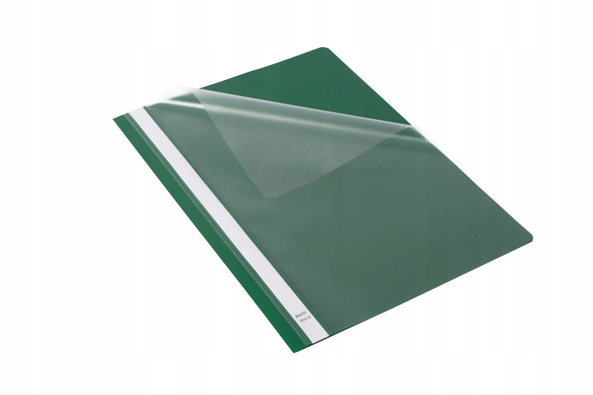 Bantex Plastic Kaart A4 Groen - Documenten Organiseren