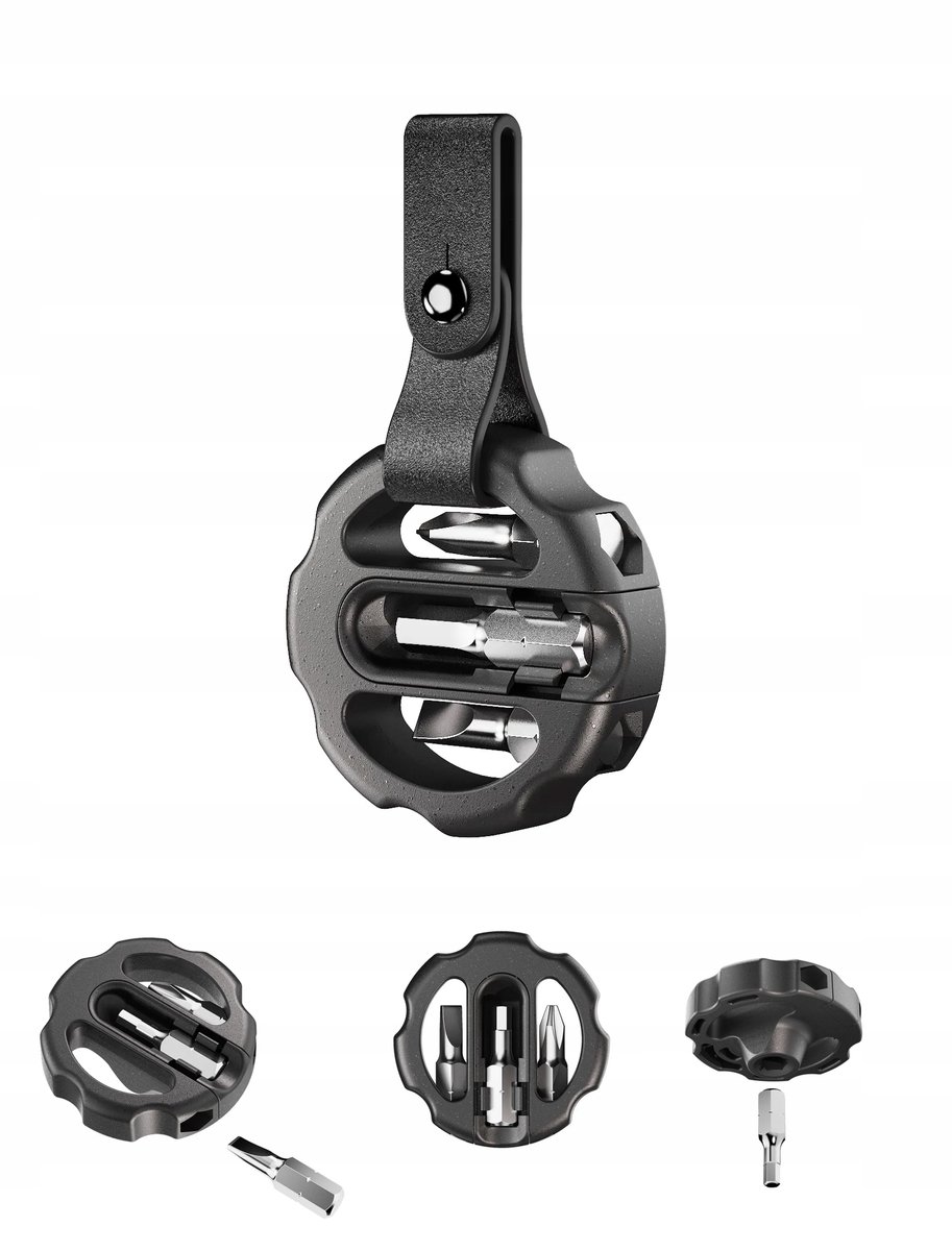 TOOL+ Mini EDC Gereedschapset met Bithouder