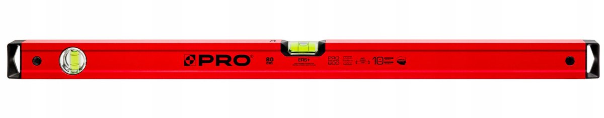 PRO 600 Magnetische Waterpas 80cm Rood