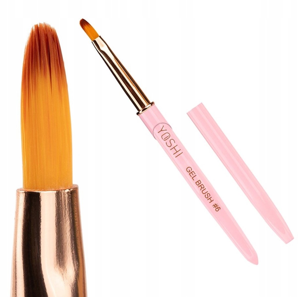 YOSHI Gel Brush #6: Professionele Gel Penseel voor Nagelstyling
