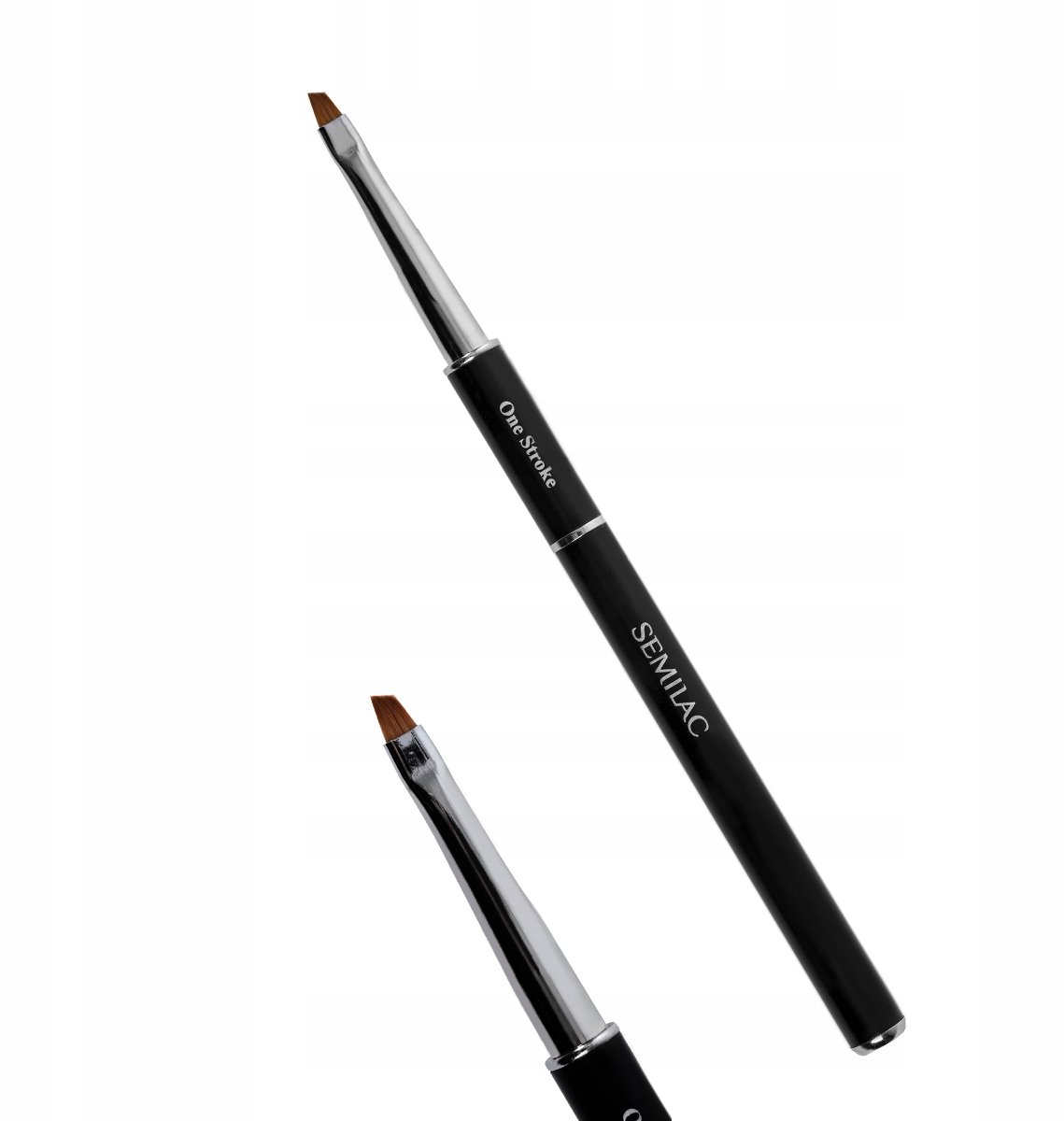 Semilac One Stroke Penseel voor Nail Art - Synthetisch, Schuin Afgesneden