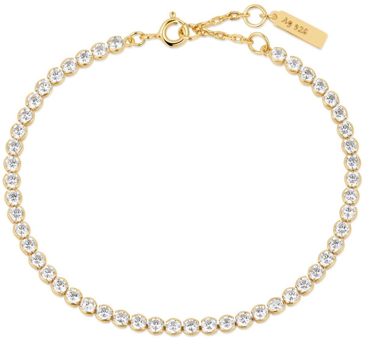 Ania Haie AH B058-06G Chic Creator Dames Armband - Schakelarmband