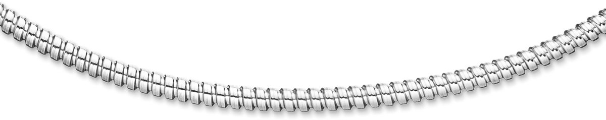 Glow 102.1455.45 Dames Armband - Sieraad - Ketting - Collier - Zilver - 925 Zilver - 45 cm lang