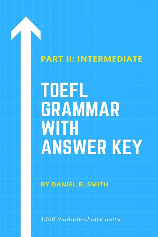 TOEFL Grammar With Answer Key Part II: Intermediate - cover
