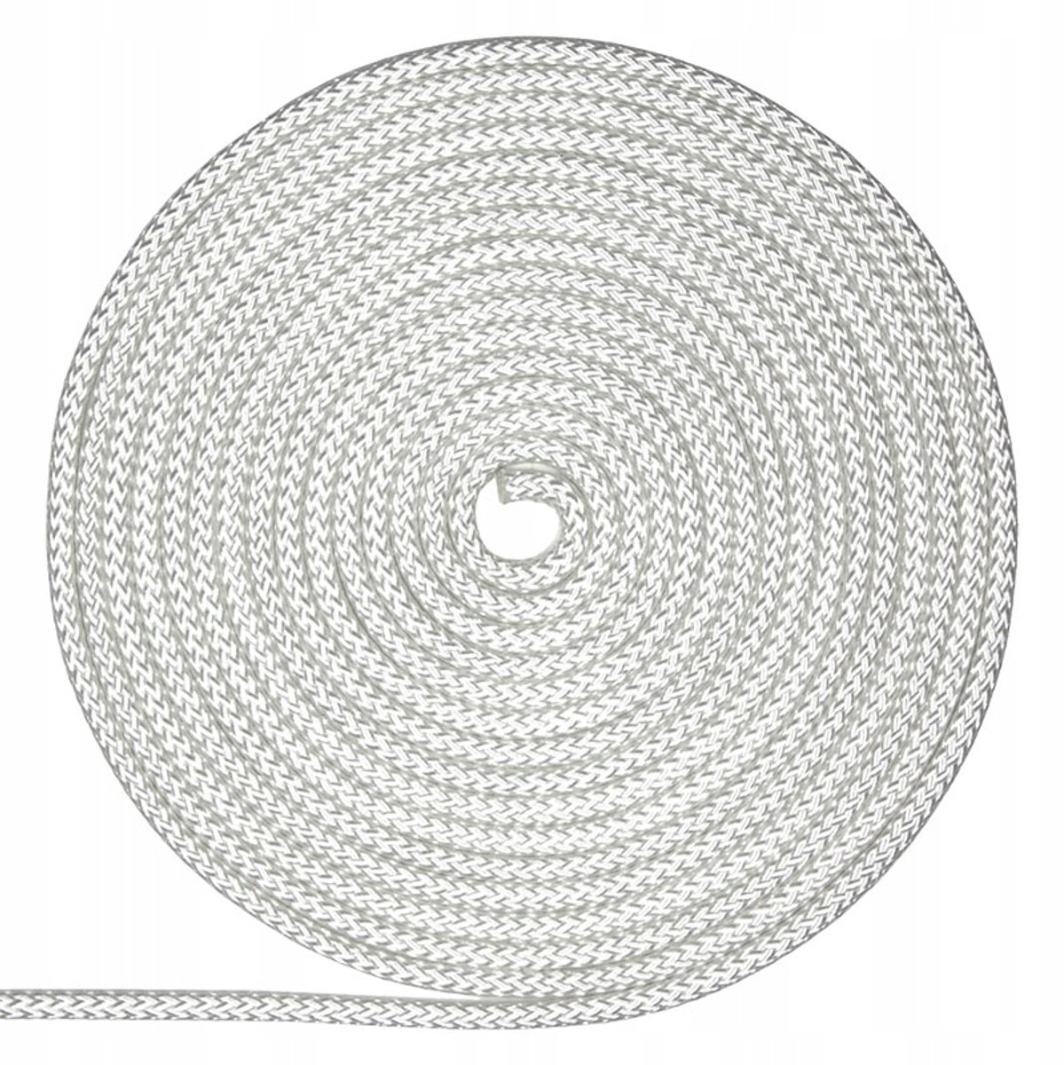 Zeilkoord 5mm Wit - Duurzaam Polyester Lazyjack/Faler