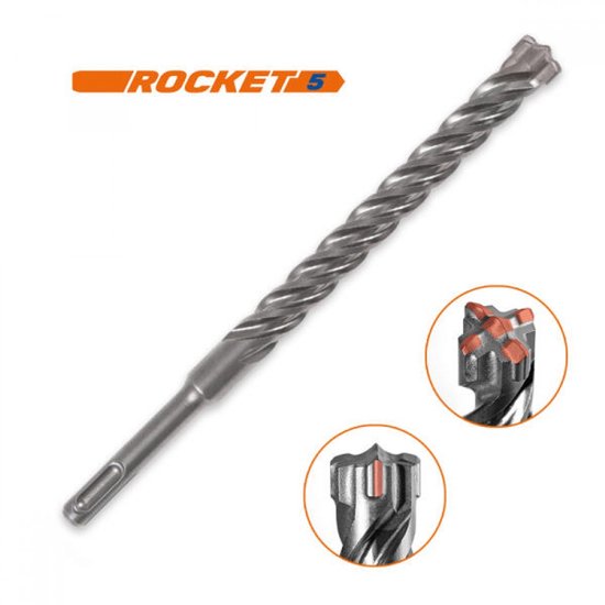 Makita Accessoires B-64478 SDS-MAX Betonboor 25 x 600 mm