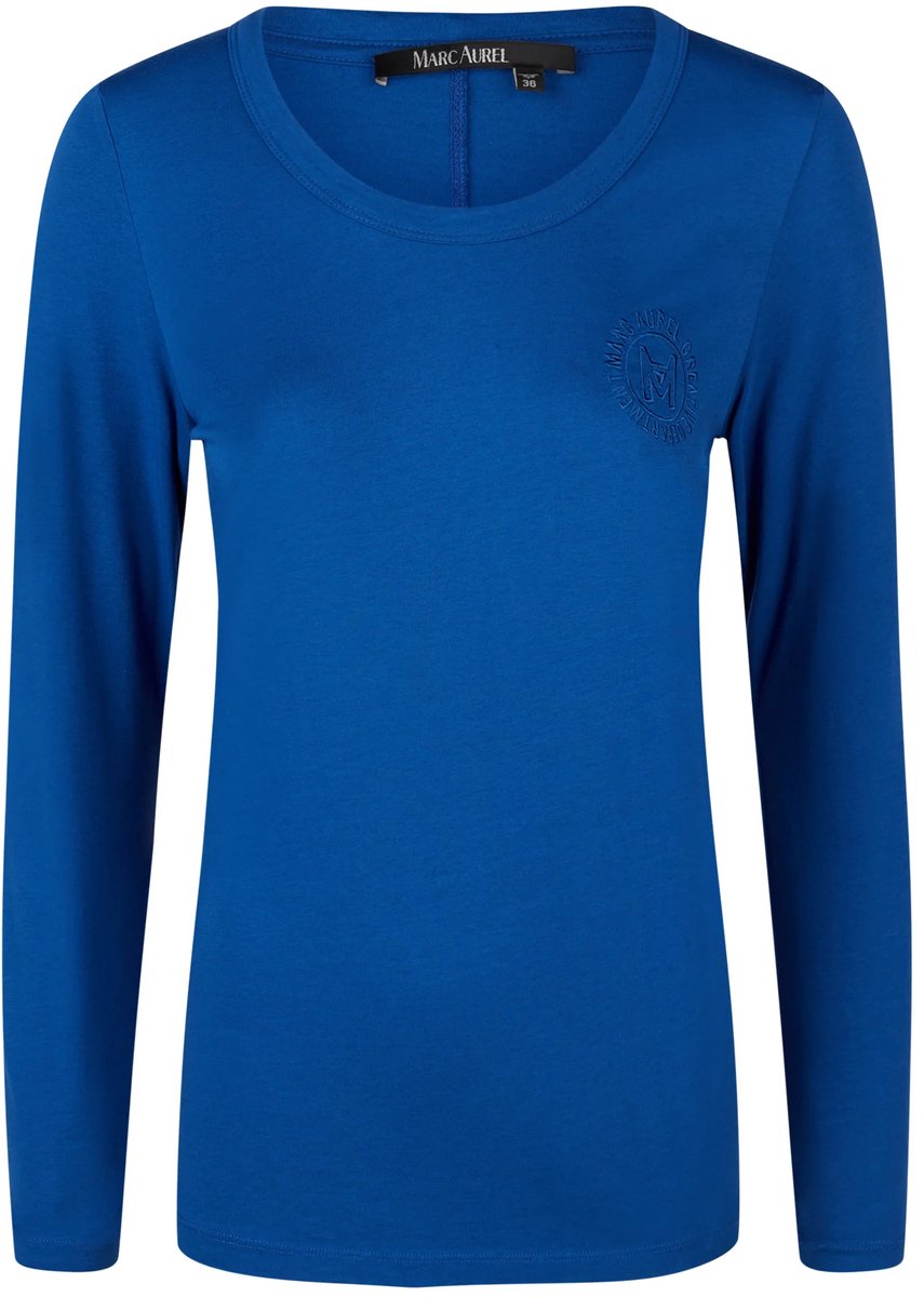 Marc Aurel • blauw shirt lange mouwen • maat 36