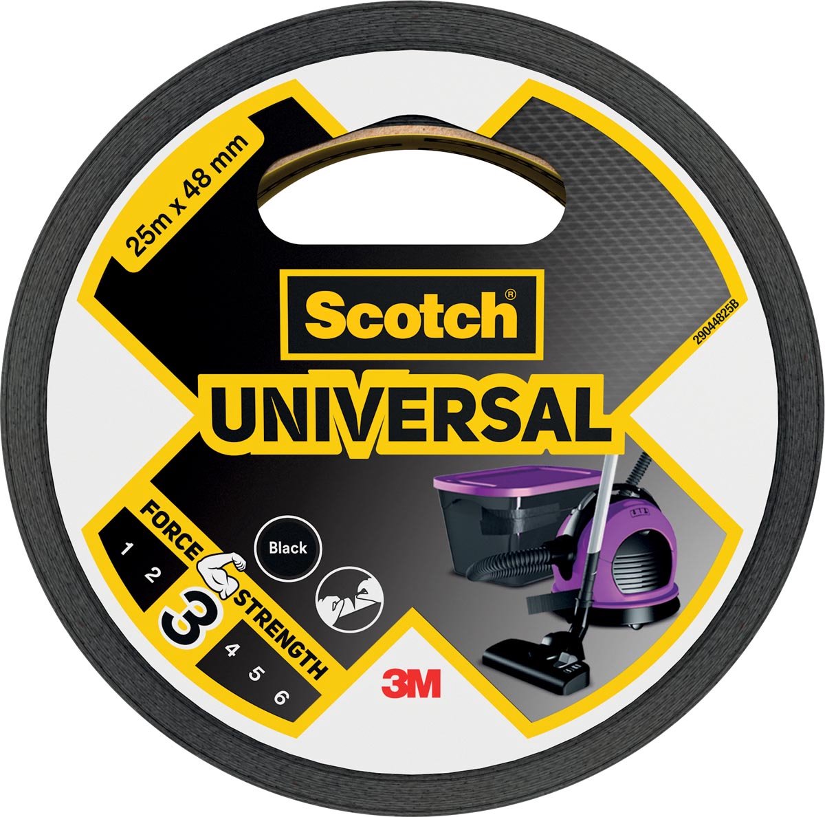 3M Universele Reparatiedoek - Zwart - 25mx48mm