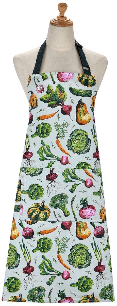 Voordeelset 3 delig: Keukenschort Theedoek en Ovenwant Vegetable Medley - Ulster Weavers