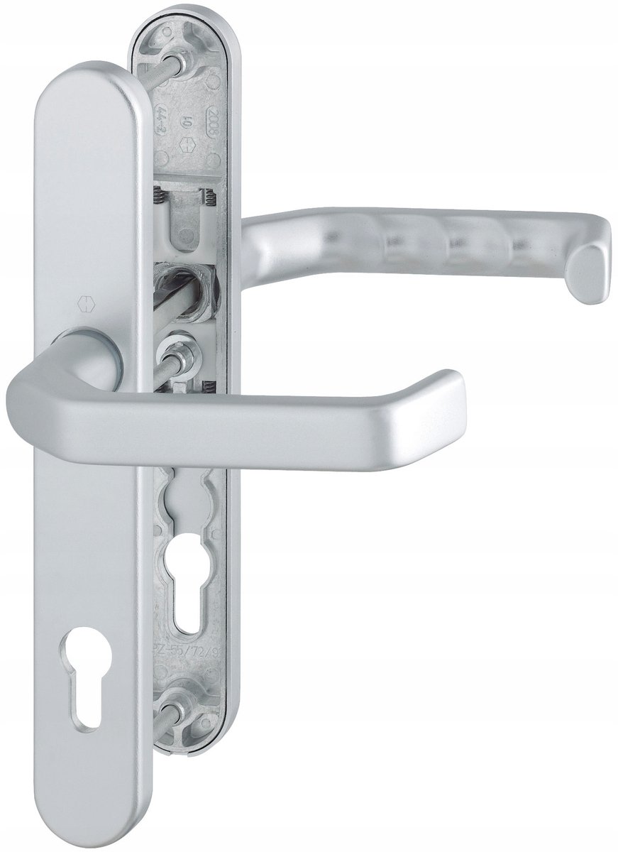 Hoppe Liverpool Aluminium Raamklink - Mat Zilver