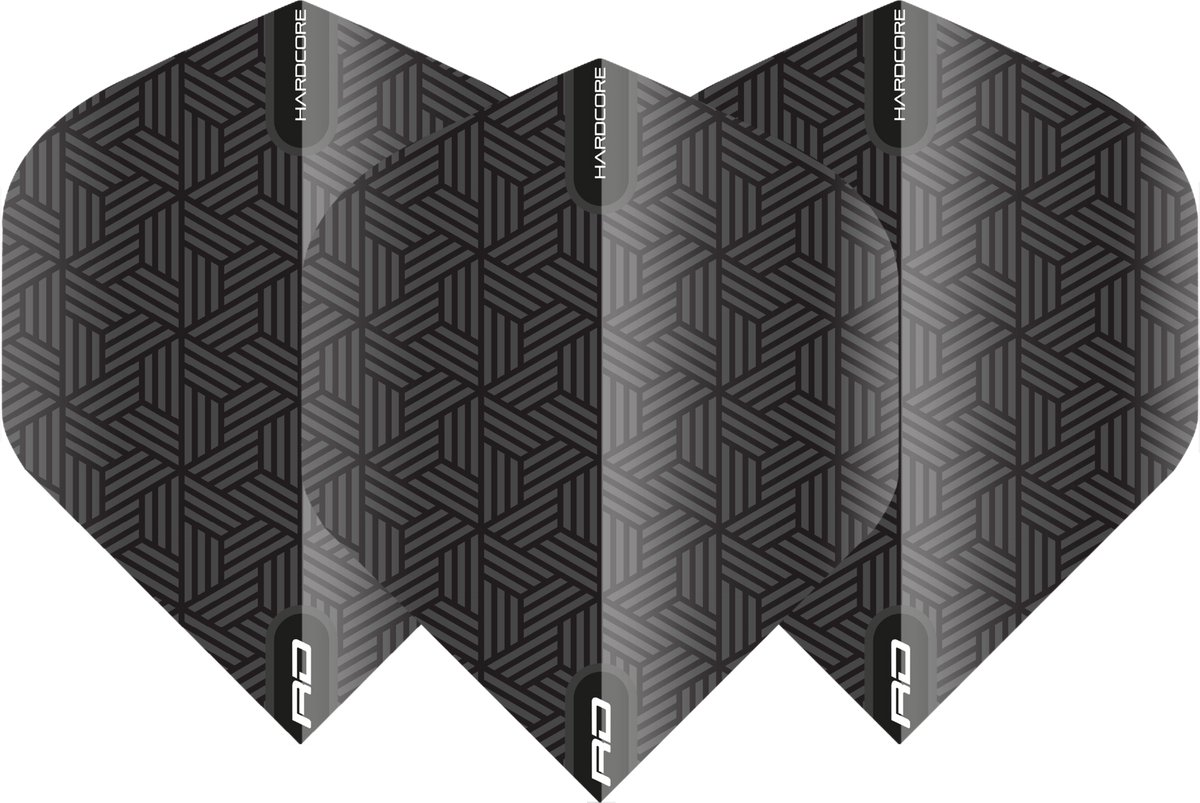 Red Dragon Hardcore XT Black - Dart Flights