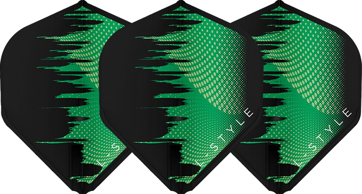L-Style Champagne L1 EZ David Evans Green - Dart Flights