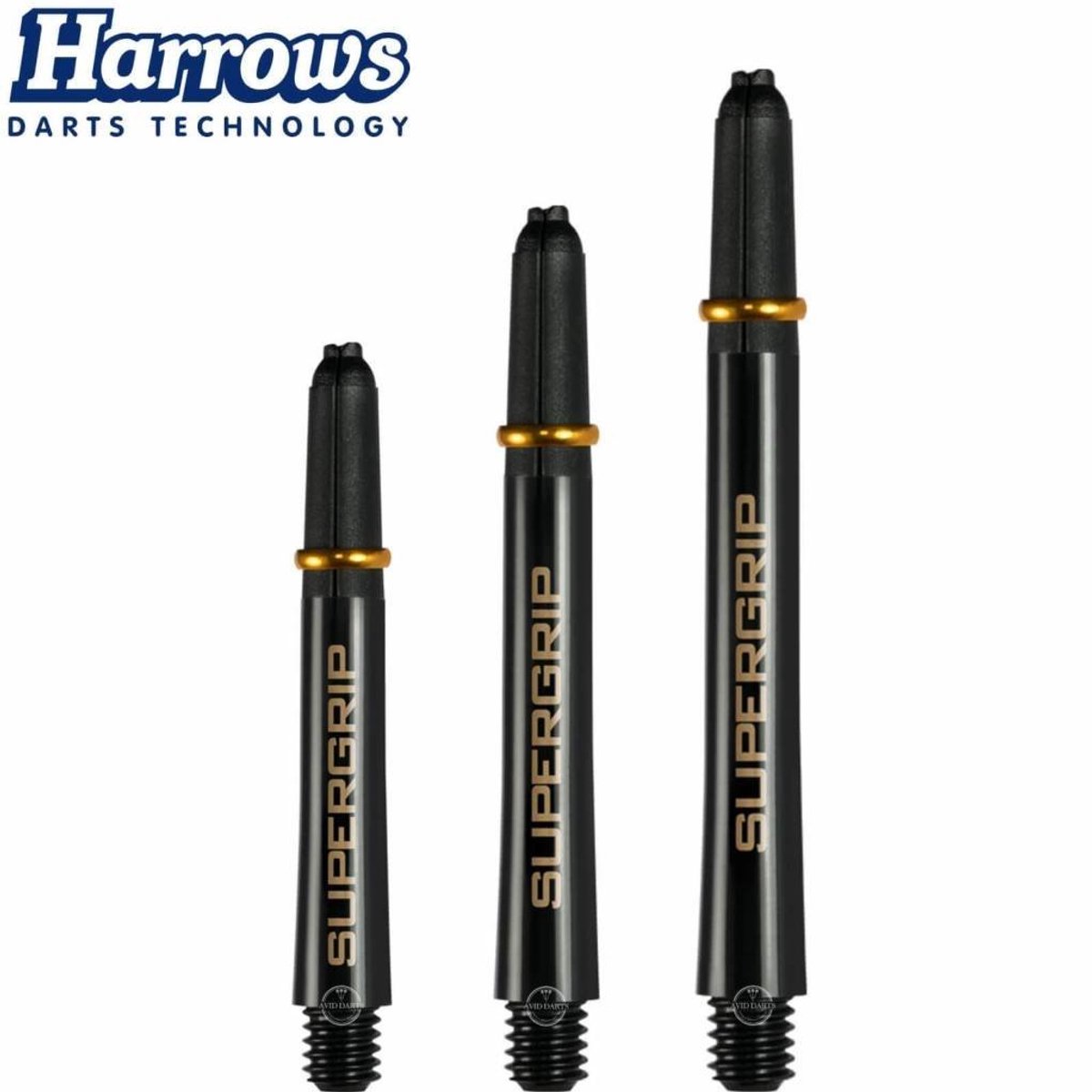 SUPERGRIP SHAFT BLACK/GOLD MEDIUM