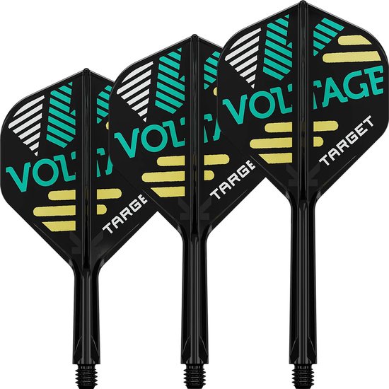 Target K-Flex Rob Cross NO2 - Dart Flights - Short van Target — afbeelding 5