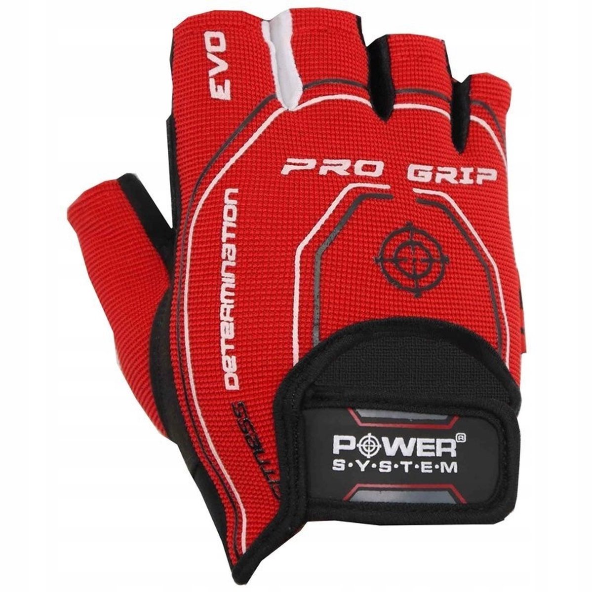 Power-System Pro Grip Evo Sport Handschoenen Rood XS