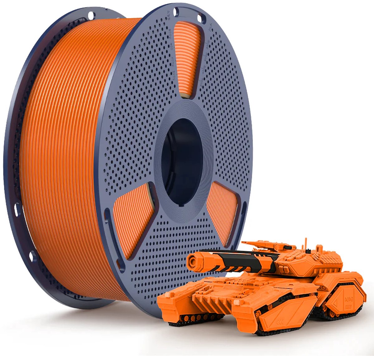 SUNLU 3D-filament PLA+ 1.75mm Oranje 1 kg