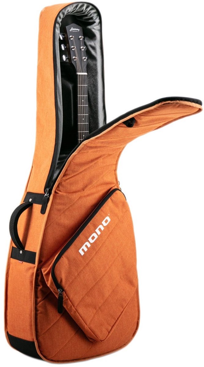 Mono M80 Sleeve 2.0 Dreadnought Burnt orange gigbag voor akoestische westerngitaar