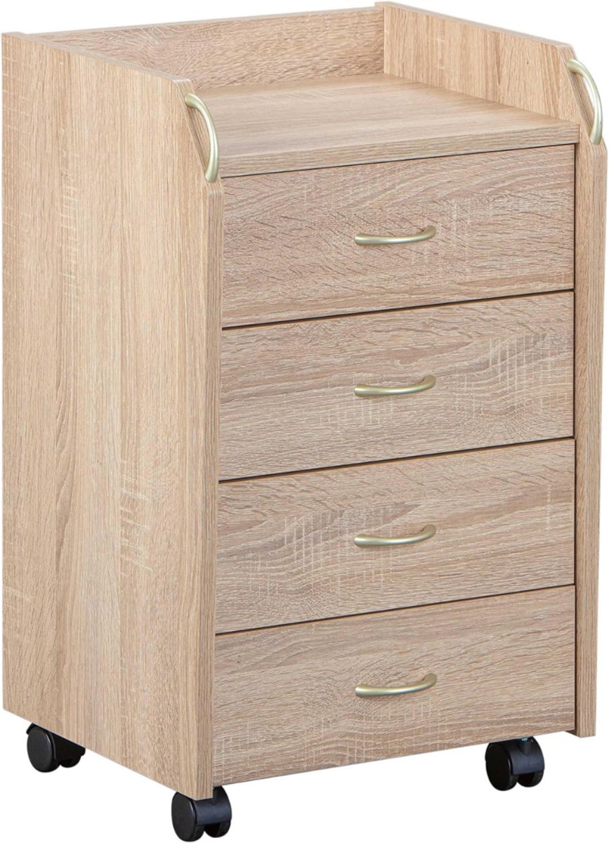 White-Label® Archiefkast - Rolcontainer - Ladekast - Dossierkast