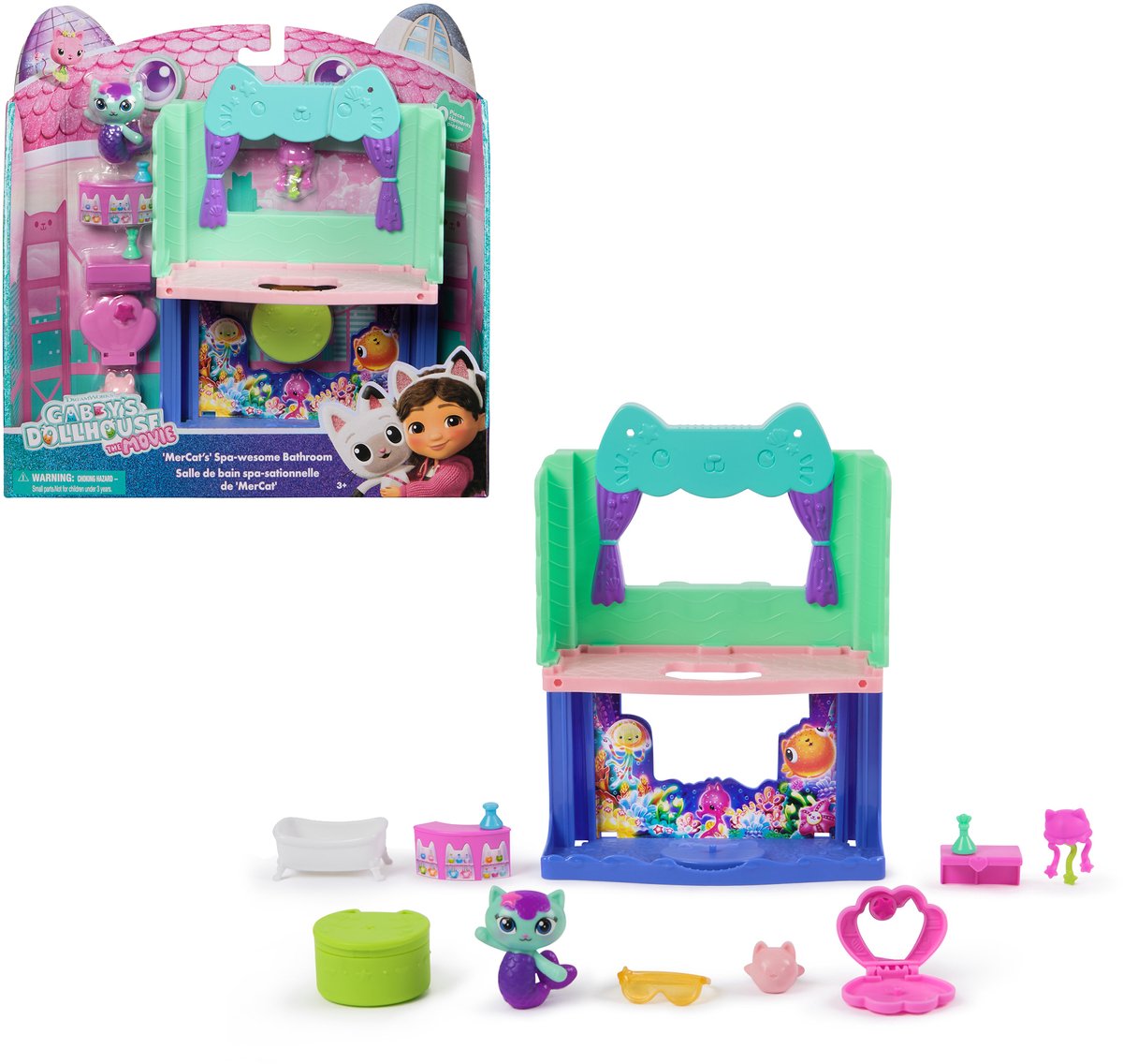Gabby’s Poppenhuis De Film – MerCat’s Spa Badkamer Speelset