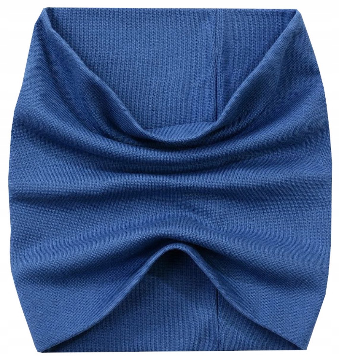Dubbellaagse katoenen kindersjaal (2-8 jaar) - Blauw Jeans