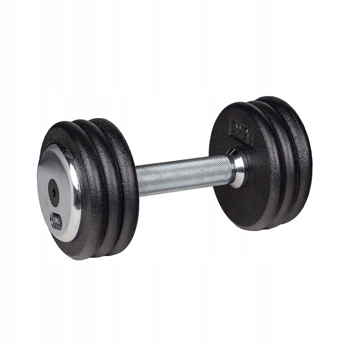 inSPORTline ProfiST Halter 10 kg - Verchroomd en Antislip