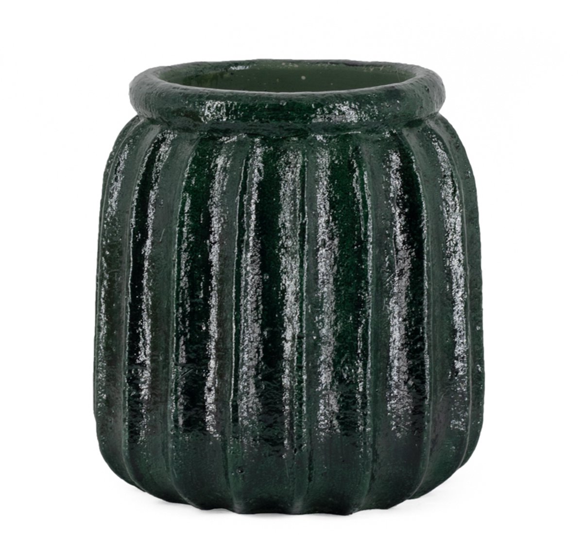 homebound by ky Aardewerk jar Horizo Groen