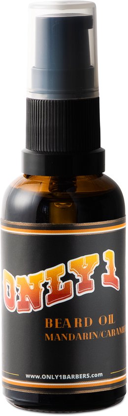 ONLY 1 Beard Oil – Mandarin & Carwood – Baardolie voor Mannen – 30 ml