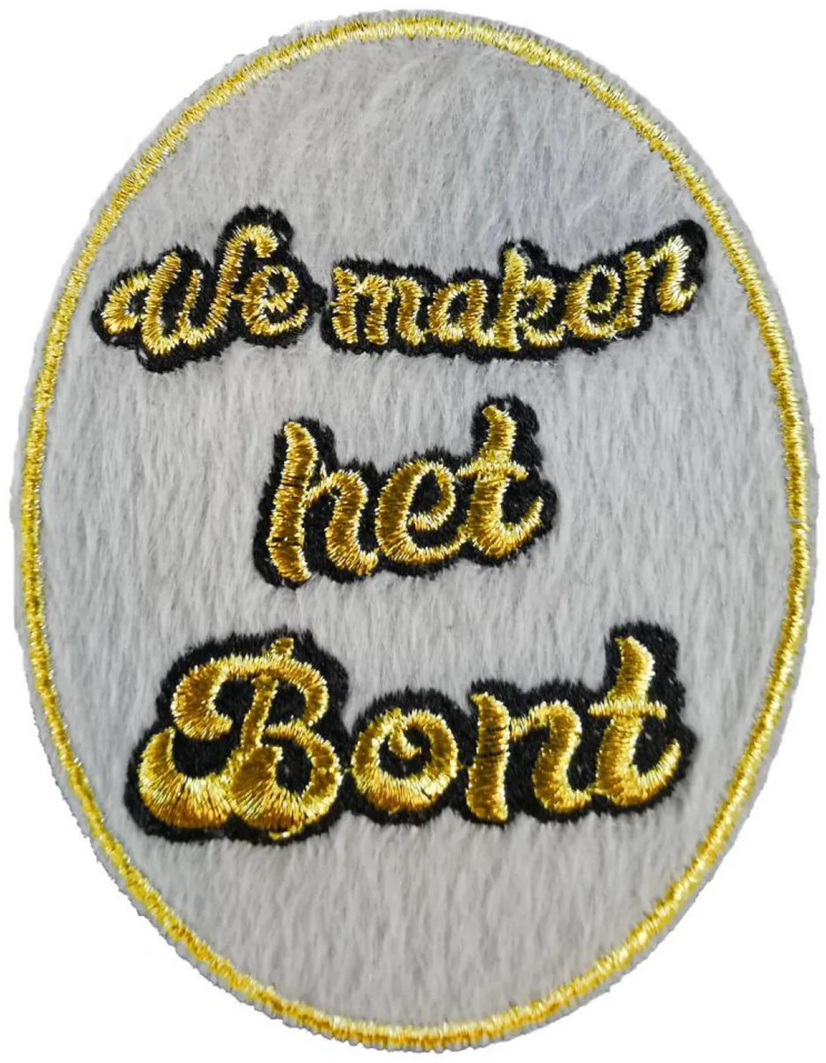 Oeteldonk embleem - We maken het bont
