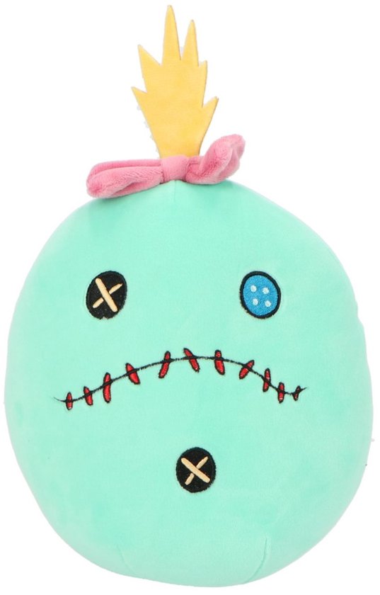 Lilo & Stitch Squishy 22 cm - Knuffel - Zachte stof - Groen - Scrump