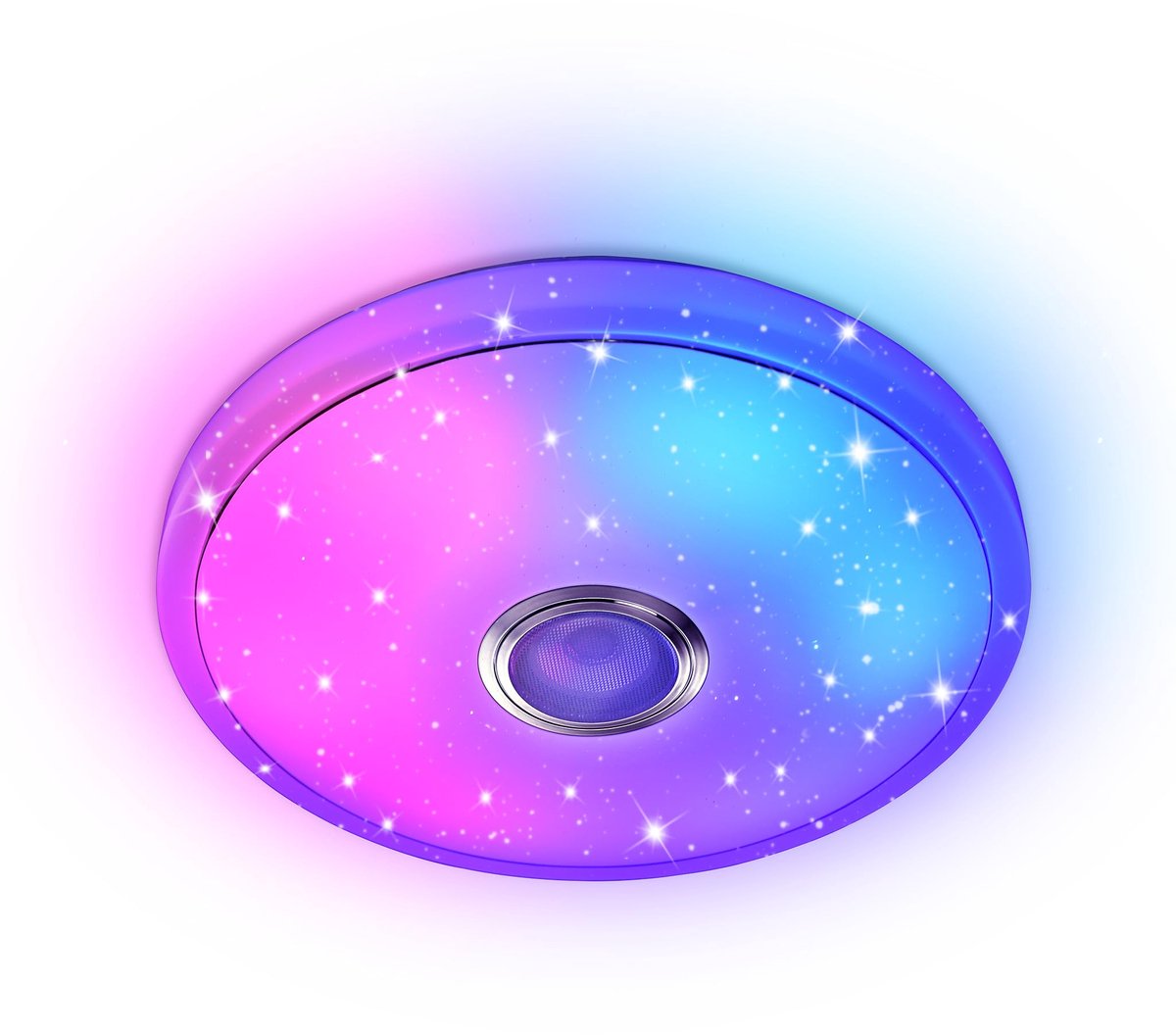 Aufun LED Plafondlamp 36W – Dimbaar – Bluetooth – Sterrenhemel voor meerdere kamers