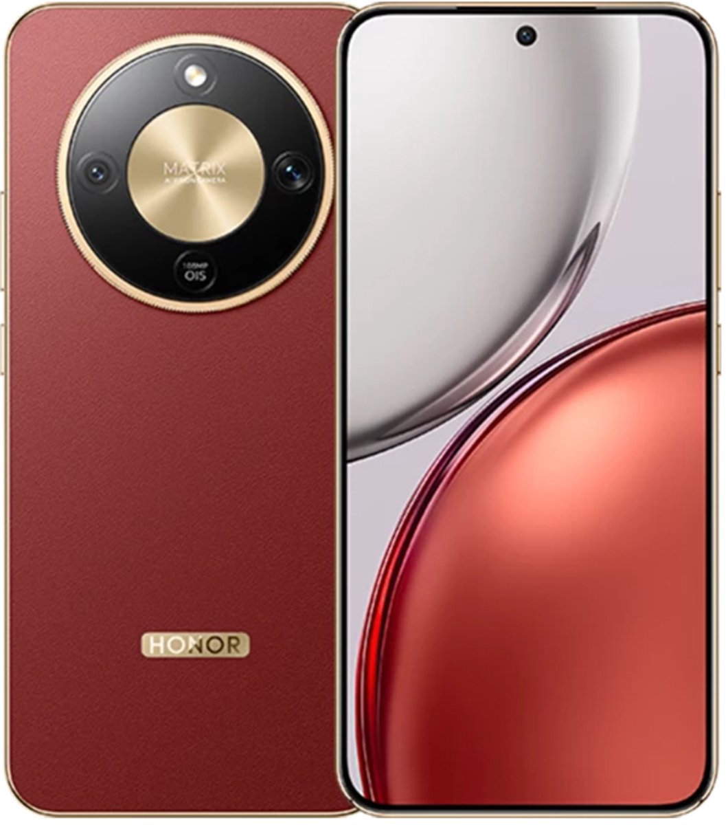 HONOR Magic8 Lite 5G - 8GB 512GB - Reddish Brown (Bruin) - 7500mAh Batterij - Ultra-Bounce Anti-Drop Display