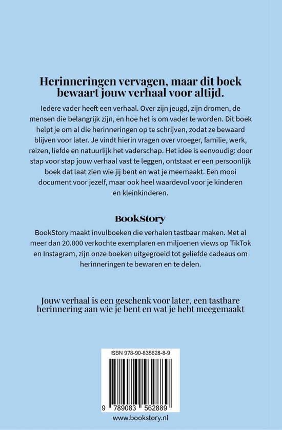 Ik wil je verhaal weten - Papa, ik wil je verhaal weten