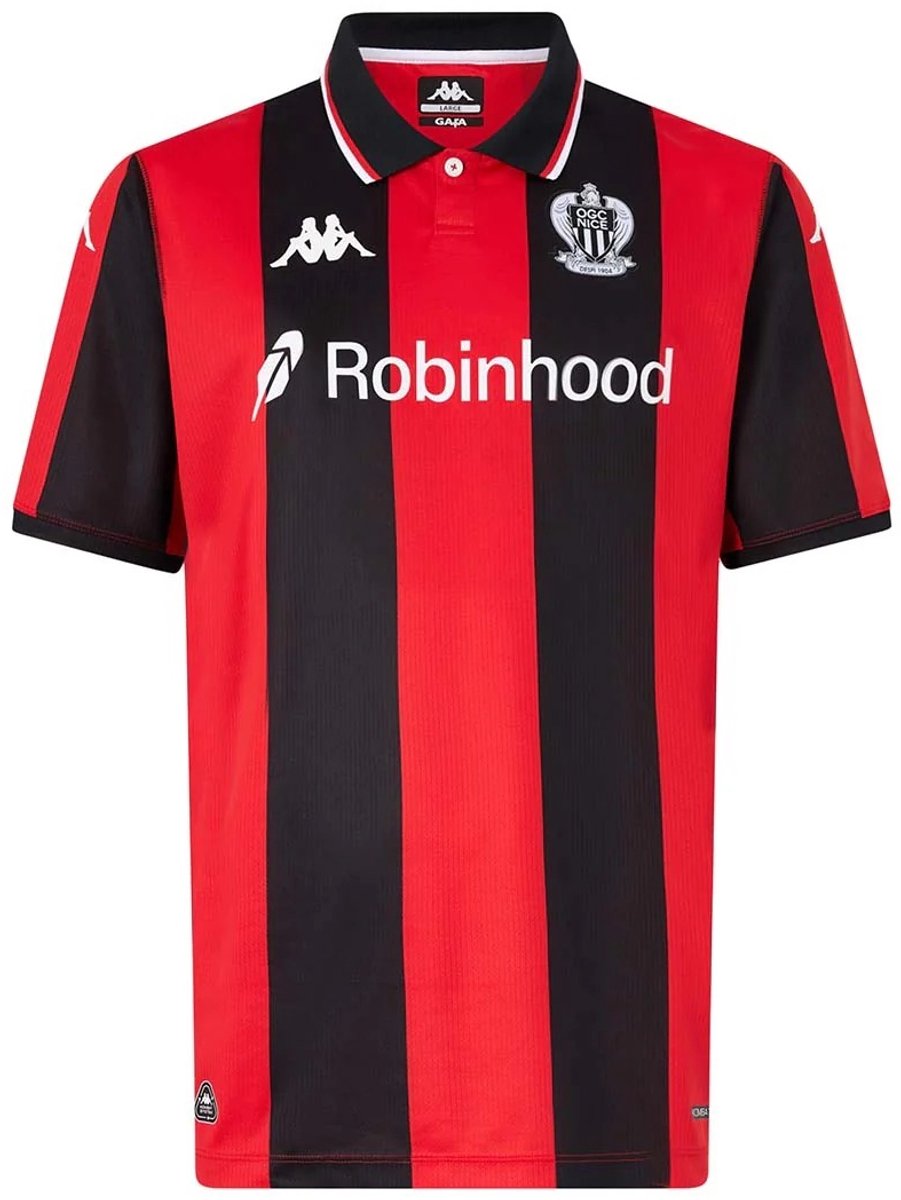 Thuis Shirt OGC Nice 2025/26