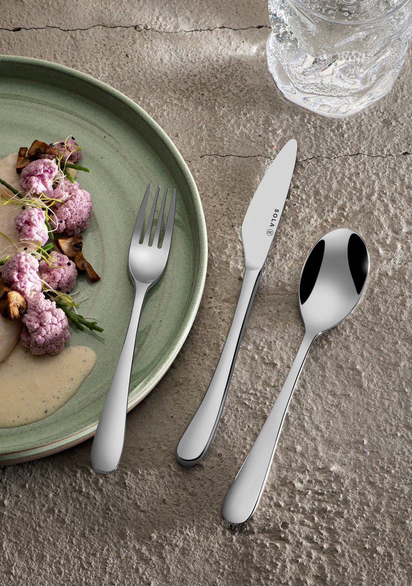 Sola Steakmes Oase - Zilver - Los bestek - 1 stuk