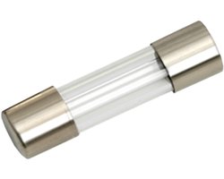 10x Snelle Glaszekering 5 X 20 Mm 125 MA – Fast Acting Glass Fuse Voor Auto En Car Audio – Glaszekering 0,125 Ampère – Autoverzekering 20 Mm – Beveiligingszekering – 10 Stuks [05276]