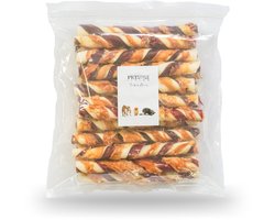 Dog and Cat Supply - 20 kauwstaven - kip en rund - snack voor de hond - 20 cm - 20 stuks -