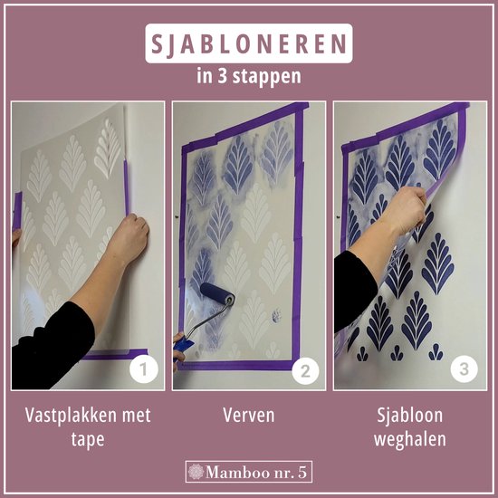 JSRQT Doe-het-zelf sjablonen, ster, stencilsjablonen voor
