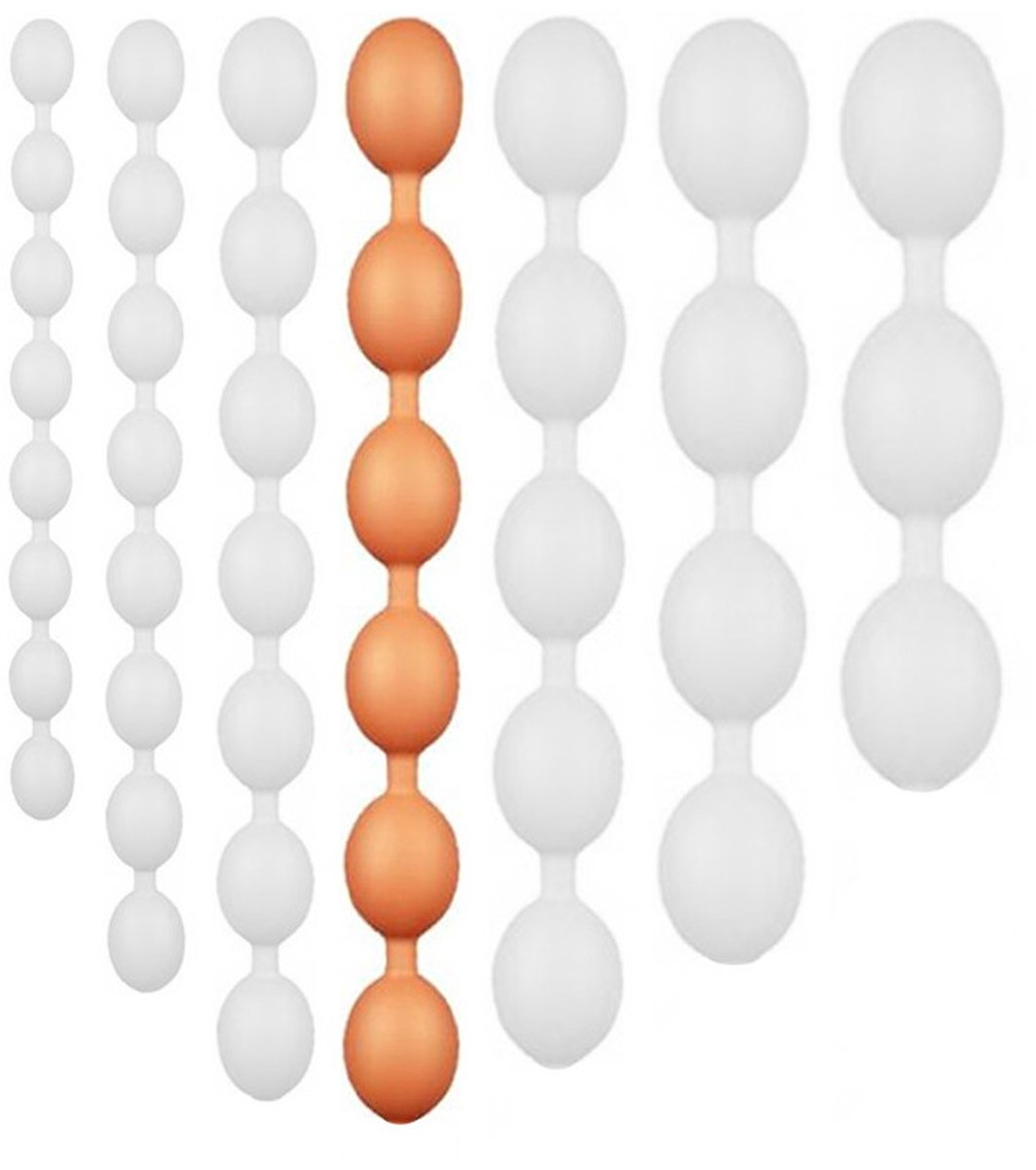 Anaal Ballen Boules Bolz XL - Oranje - Anale Stimulatie - Siliconen Ballen