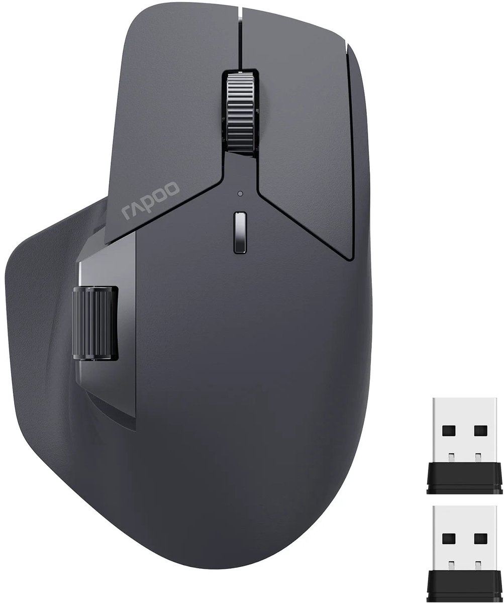 Rapoo Draadloze Muiz Ergonomisch 4000 DPI Multi-mode Voor Gebruikers MT760M