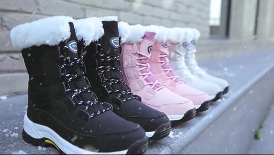 Sport Wintersport Sneeuwschoenen Sneeuwlaarzen Snowboots - Winterlaarzen voor dames - Waterdicht bovenwerk - Antislipzool - Verdikte voering van puur katoen - Beschermt effectief tegen vocht en kou in de winter-40 maat