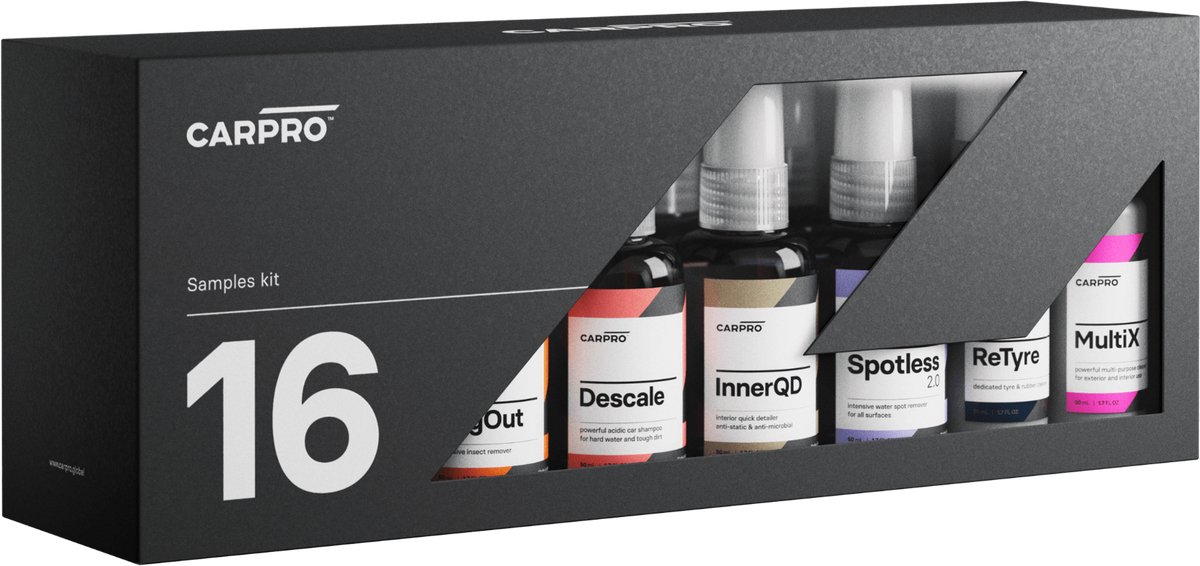 CarPro Cube Box - Sample Starter Kit