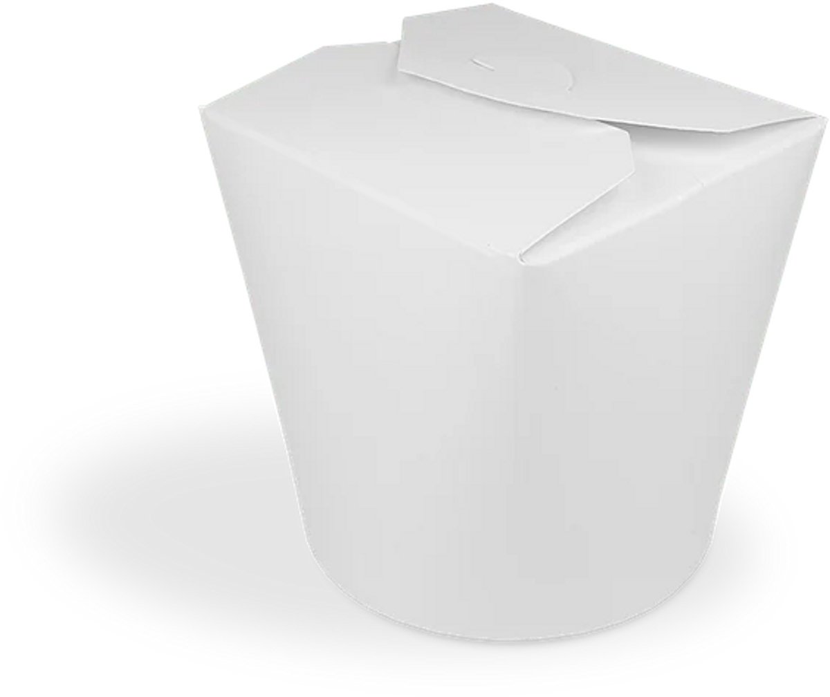 500x Asia Foodbox Wit – Wok to Go Beker 1000 ml (32 oz) – Noodle Box & Maaltijdbox – Take-Away & Food Festival