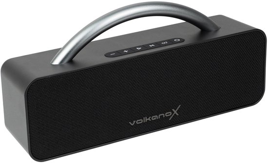 VolkanoX VXS200 Bluetooth Speaker 60W, Draadloos, Spatwaterdicht IPX5, 10 uur speeltijd, AUX, Microfoon, TWS