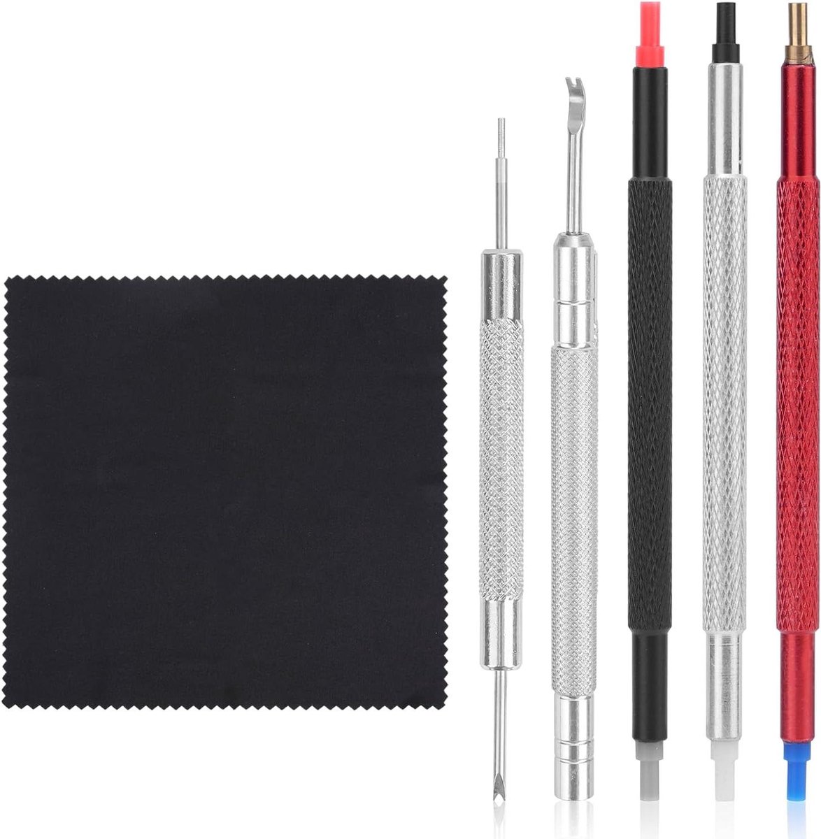 Jhubers Goods - Compacte Horlogereparatieset - Horlogewijzer Reparatieset - Praktisch en Duurzaam - Veelzijdig Gebruik - Horloge Reparatietools - Nauwkeurige Horlogemaker Set - Geschikt voor Diverse Merken en Modellen