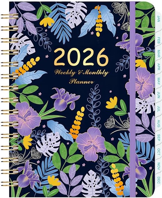 Organizer A5 Weekplanner 2024: 53 weken - kleine aat A5 - Een week in