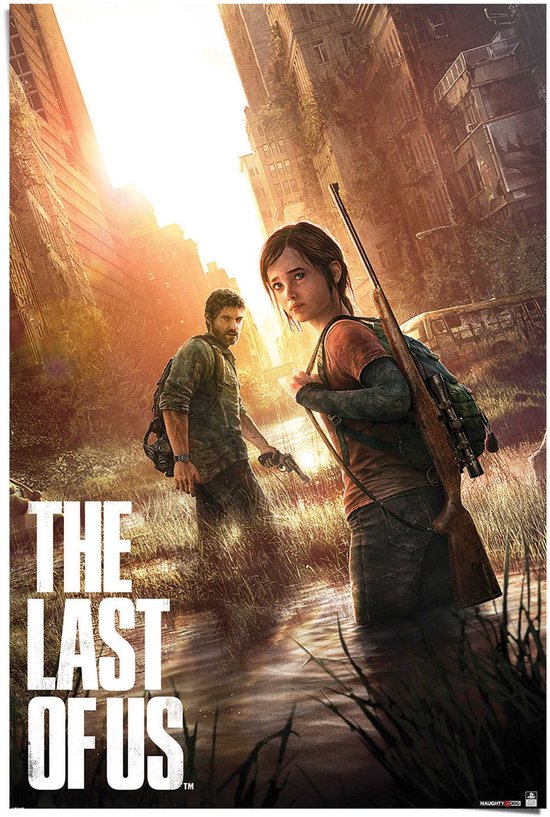 Poster Playstation - the last of us - 91,5 x 61 - Papier - REINDERS