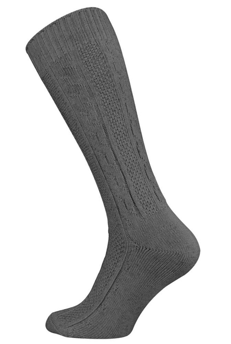 Army Socks wandelsokken sokken – kniekousen 50 1 paar Staalgrijs
