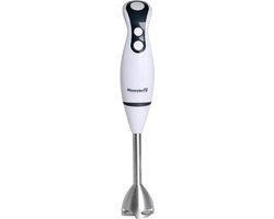 Hausberg HB-7672AB Staafmixer 300 W | 2 Snelheden | RVS Mixstaaf | Compact & Wit Hand-Blender