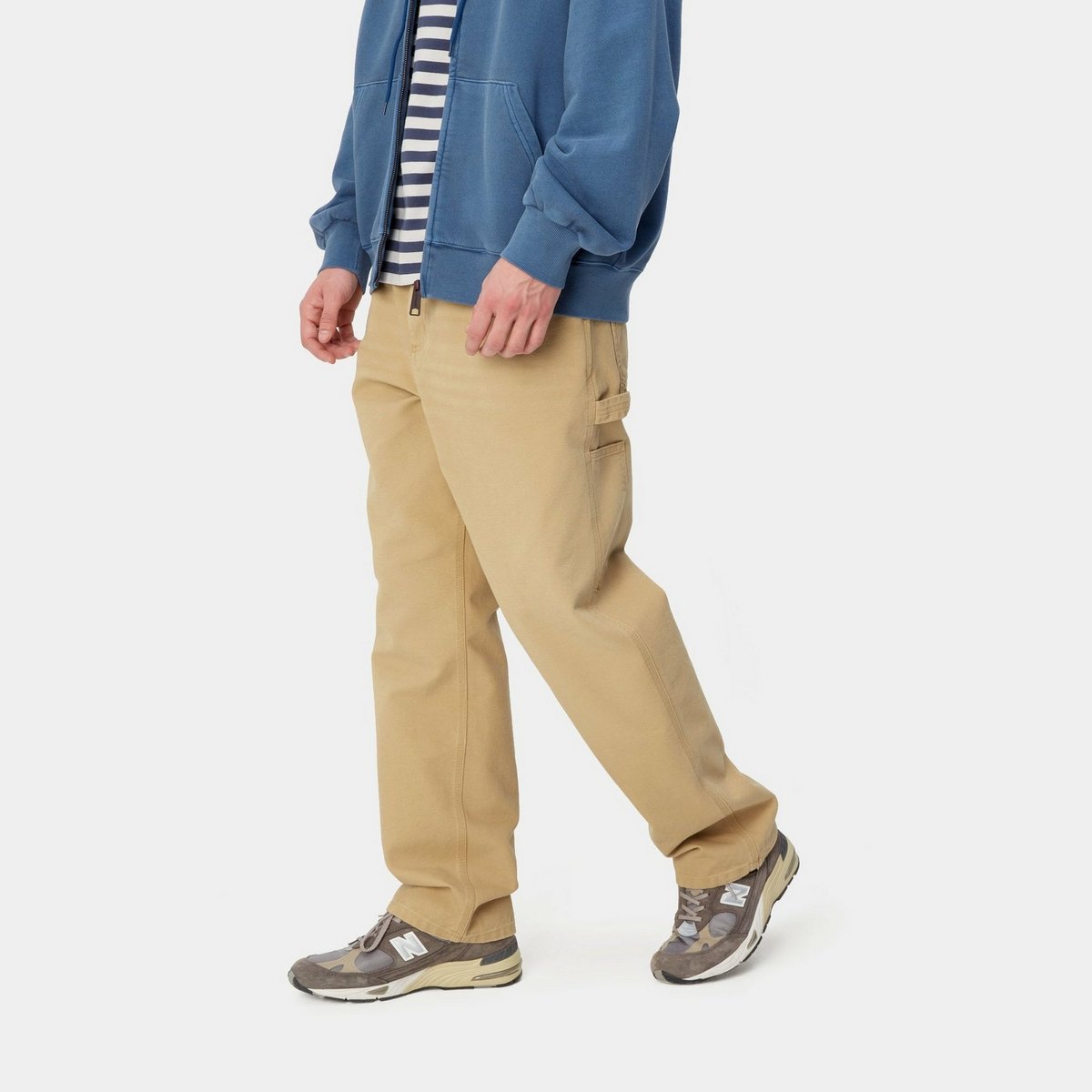 Carhartt. Single Knee pant Mannen – W32 x L32 Beige
